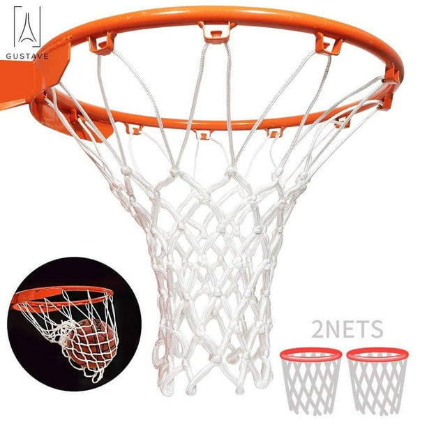 GothicBride Professional Heavy Duty Basketball Net All Weather Anti Whip 12 loops Fits Standard Indoor or Outdoor Rims